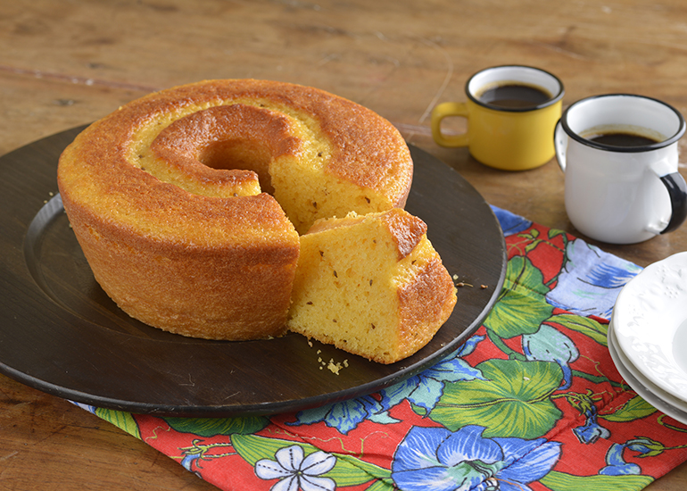 Receita de Bolo de Fubá